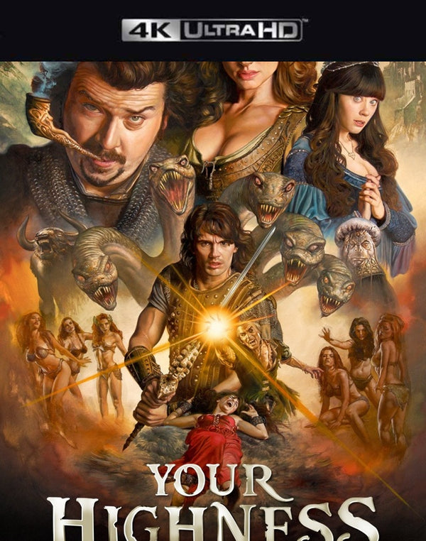 Your Highness (Unrated) VUDU 4K or iTunes 4K via Movies Anywhere