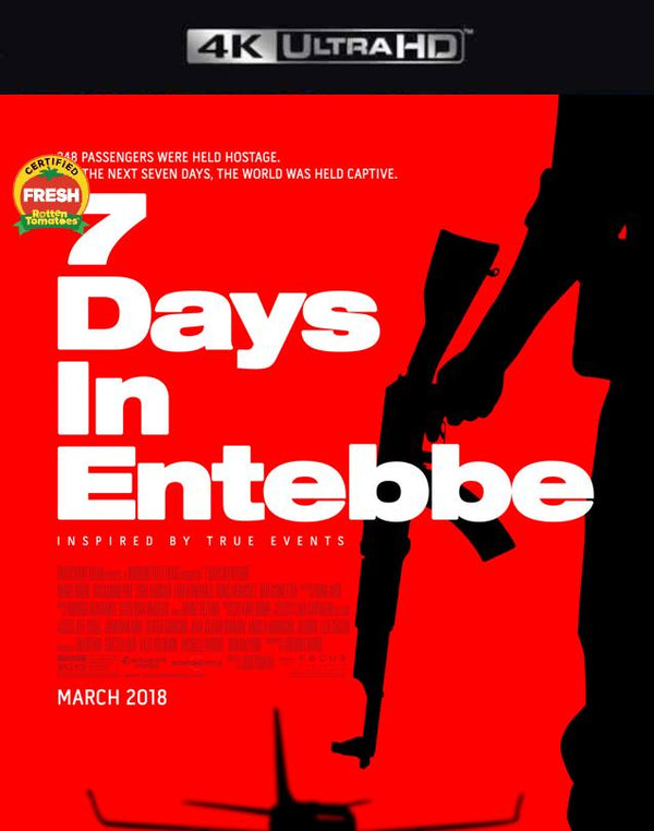 7 Days in Entebbe VUDU 4K or iTunes 4K via Movies Anywhere