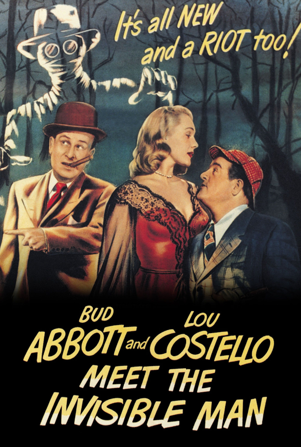 Abbott and Costello Meet the Invisible Man VUDU HD or iTunes HD via MA