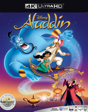 Aladdin 1992 MA 4K VUDU 4K iTunes 4K