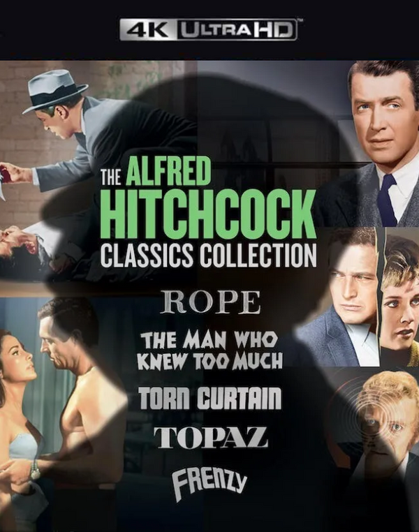 Alfred Hitchcock Classics Collection Vol 3 VUDU 4K or iTunes 4K via MA