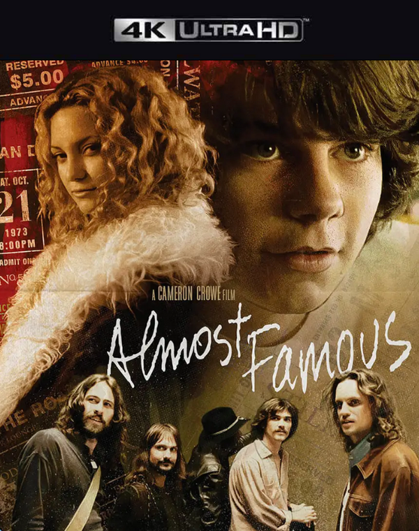 Almost Famous VUDU 4K or iTunes 4K