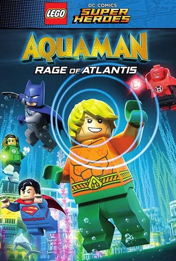 Lego Super Heroes Aquaman Rage of Atlantis VUDU HD or iTunes HD via Movies Anywhere