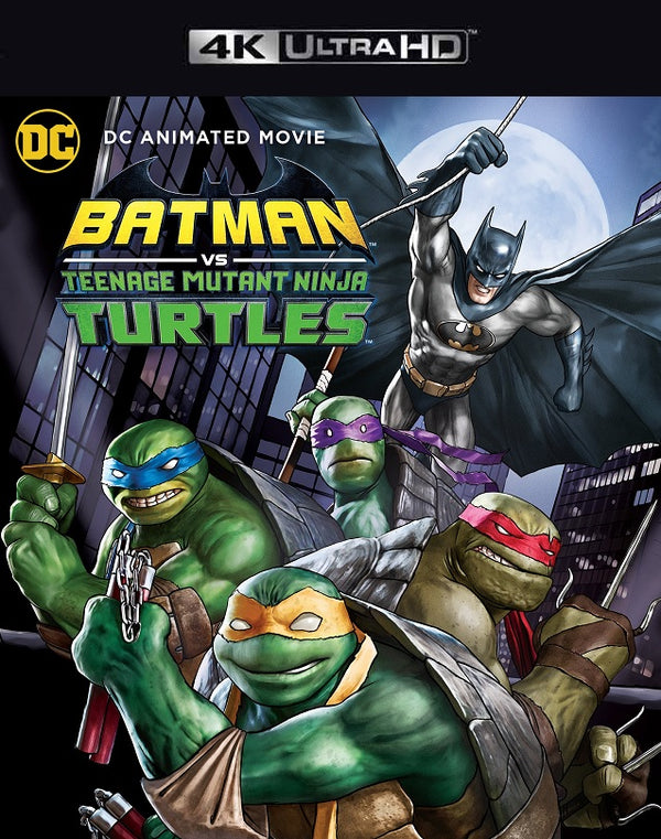 Batman vs Teenage Mutant Ninja Turtles MA 4K VUDU 4K iTunes 4K