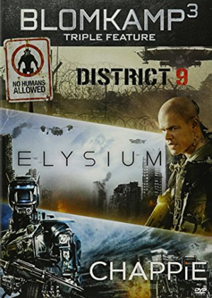 Blomkamp Trilogy - District 9, Elysium & Chappie VUDU HD or iTunes HD via Movies Anywhere