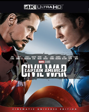 Captain America Civil War MA 4K VUDU 4K iTunes 4K