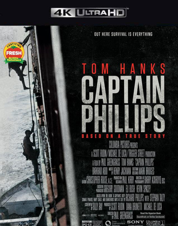 Captain Phillips VUDU 4K or iTunes 4K via Movies Anywhere
