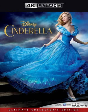 Cinderella 2015 MA 4K VUDU 4K iTunes 4K