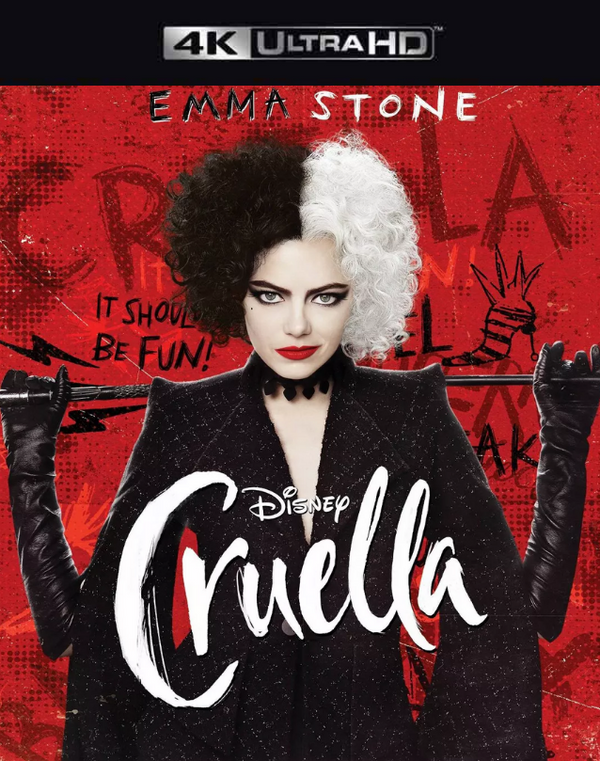 Cruella VUDU 4K or iTunes 4K via MA
