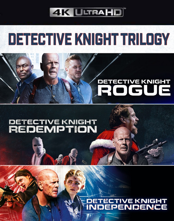 Detective Knight Trilogy VUDU 4K or iTunes 4K