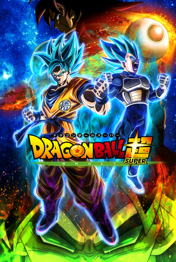 Dragon Ball Super The Movie: Broly Anime DVD English Dubbed Free Shipping