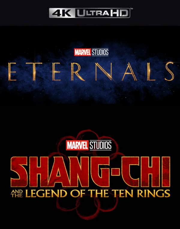 Eternals + Shang-Chi and the Legend of the Ten Rings VUDU 4K or iTunes 4K via MA