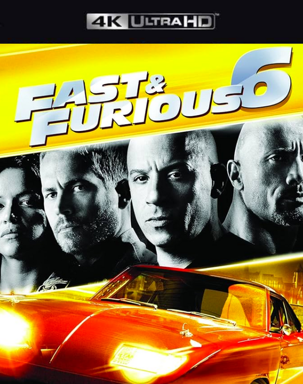 Fast & Furious 6 VUDU 4K or iTunes 4K via MA