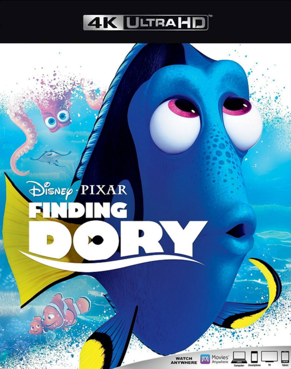 Finding Dory MA 4K VUDU 4K iTunes 4K