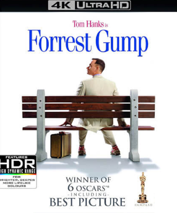 Forrest Gump VUDU 4K or iTunes 4K