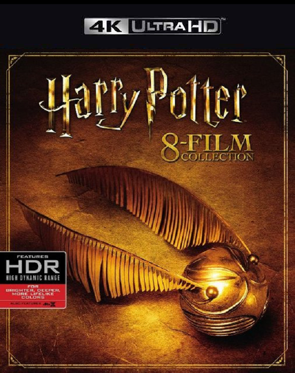 Harry Potter 8 Film Collection VUDU 4K or iTunes 4K via MA