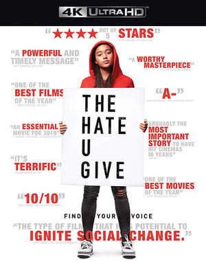 The Hate U Give VUDU 4K or iTunes 4K via Movies Anywhere