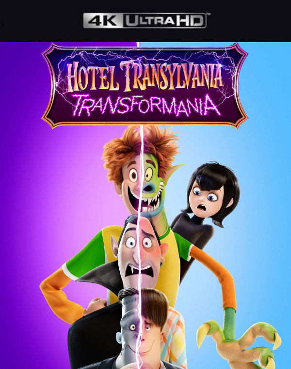 Hotel Transylvania 4 Transformania VUDU 4K or iTunes 4K via MA