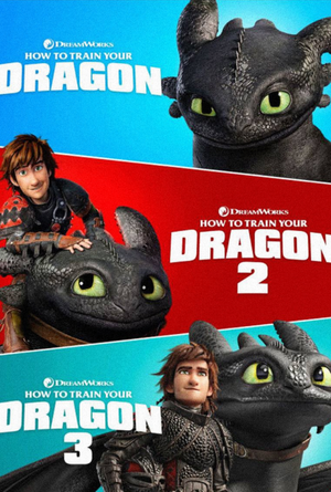 How to Train Your Dragon Trilogy VUDU HD or iTunes HD via MA