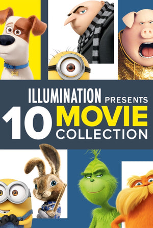 Illumination 10-Movie Collection MA VUDU HD iTunes HD