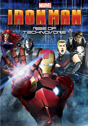 Iron Man Rise of Technovore VUDU HD or iTunes HD via MA