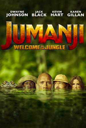 Jumanji: Welcome to the Jungle VUDU HD or iTunes HD via MA