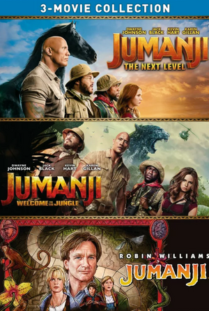Jumanji 3-Movie Collection VUDU SD or iTunes SD via MA