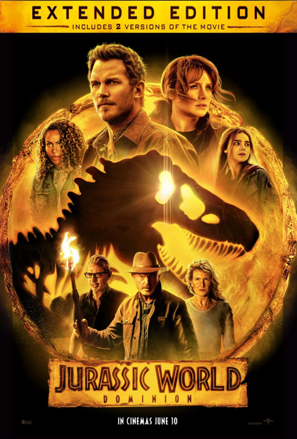 Jurassic World Dominion VUDU HD or iTunes HD via MA