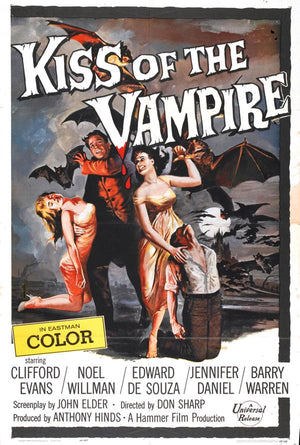 Kiss of the Vampire 1963 VUDU HD or iTunes HD via MA