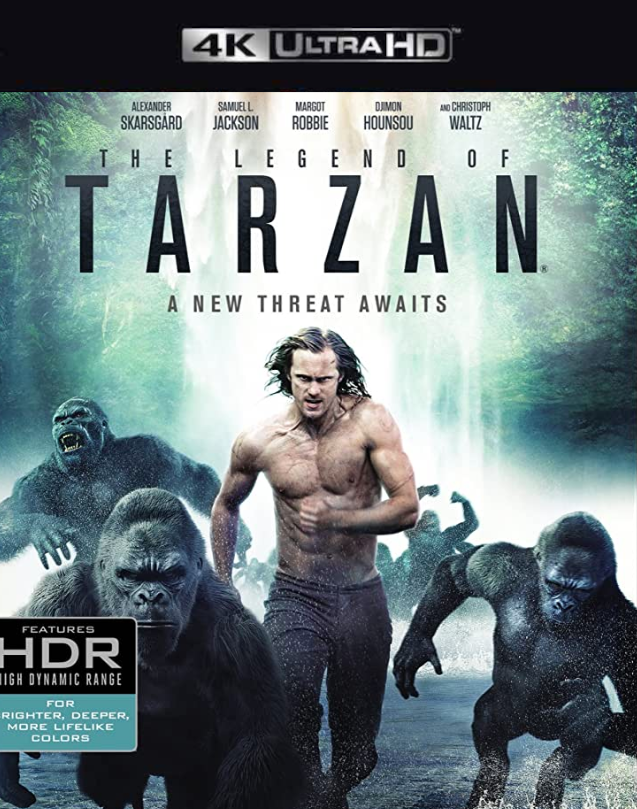 The Legend of Tarzan VUDU 4K or iTunes 4K via MA