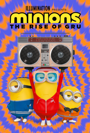 Minions The Rise of Gru VUDU HD or iTunes HD via MA