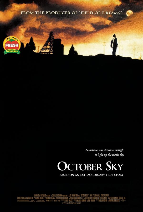 October Sky VUDU HD or iTunes HD via Movies Anywhere