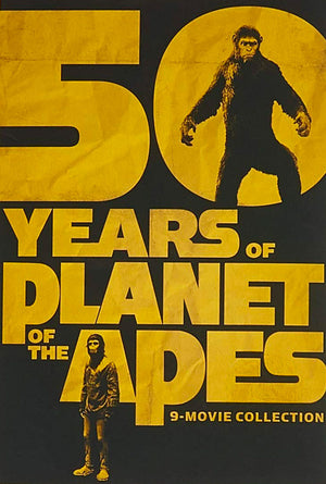 50 Years of Planet of the Apes 9-Movie Collection VUDU HD or iTunes HD via MA