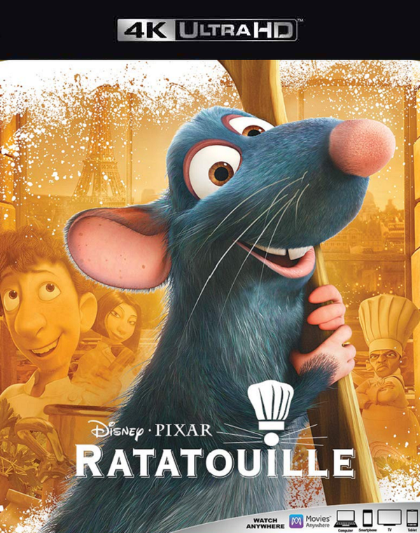 Ratatouille MA 4K VUDU 4K iTunes 4K
