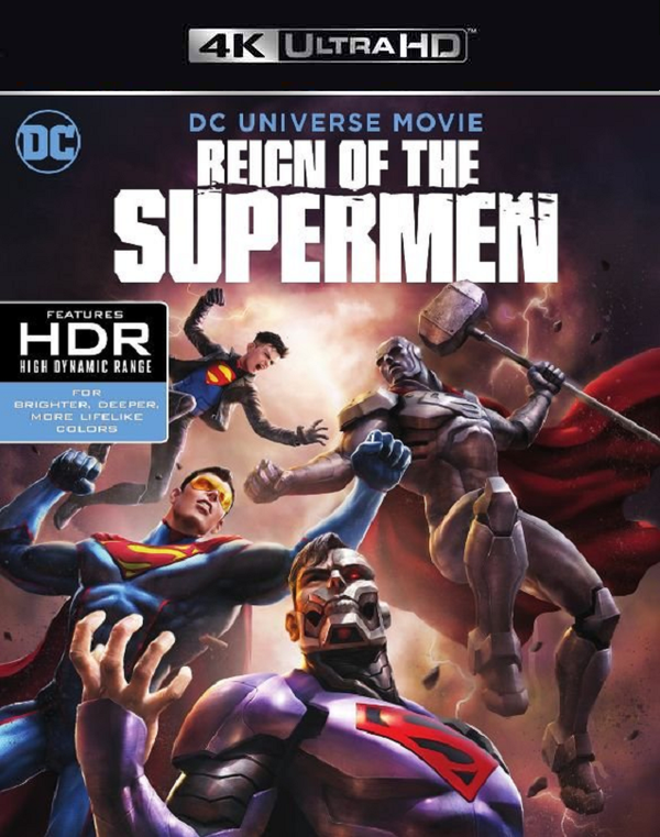 Reign of the Supermen VUDU 4K iTunes 4K FandangoNow 4K via MA