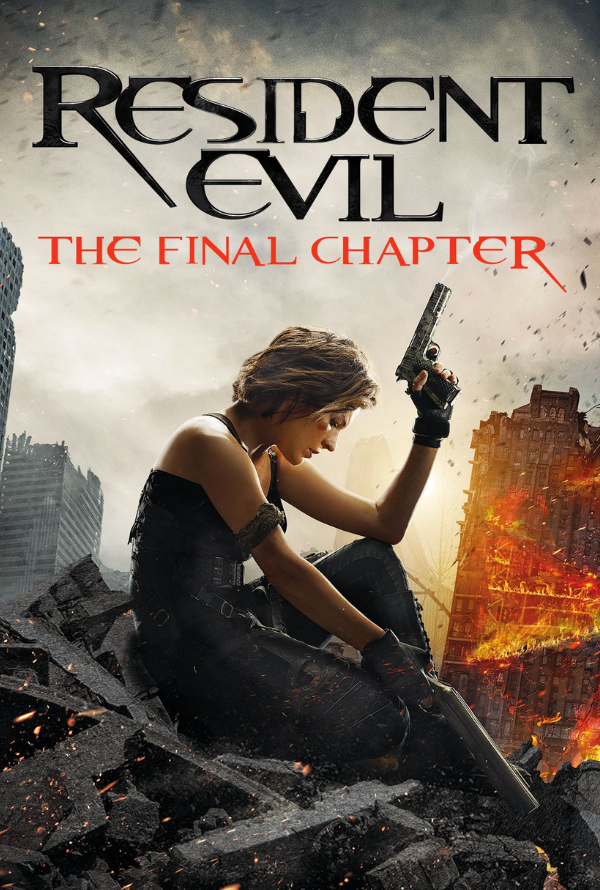 Resident Evil The Final Chapter VUDU HD or iTunes HD via MA