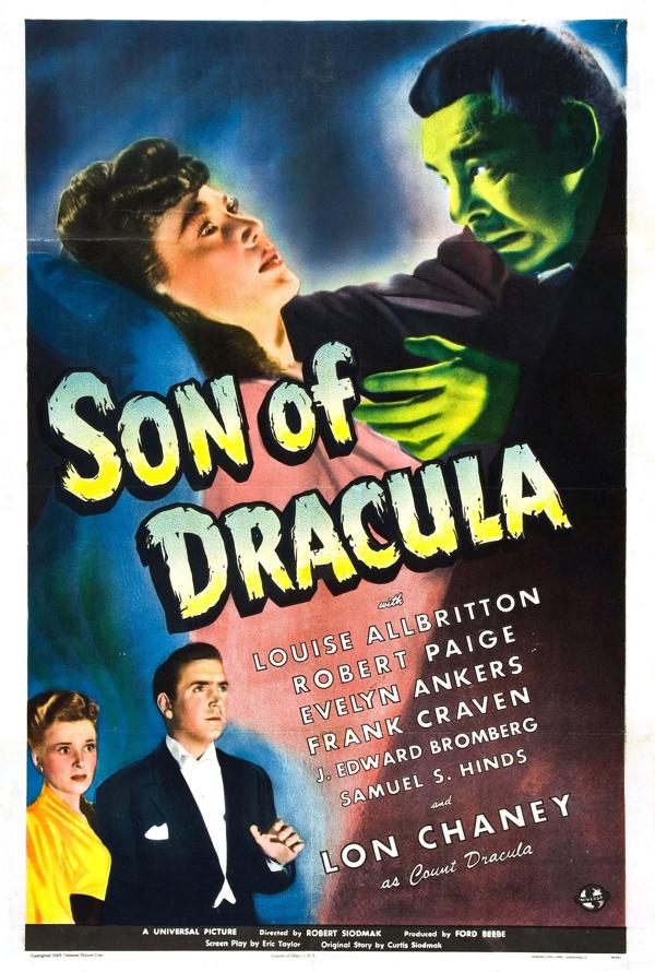 Son of Dracula VUDU HD or iTunes HD via MA