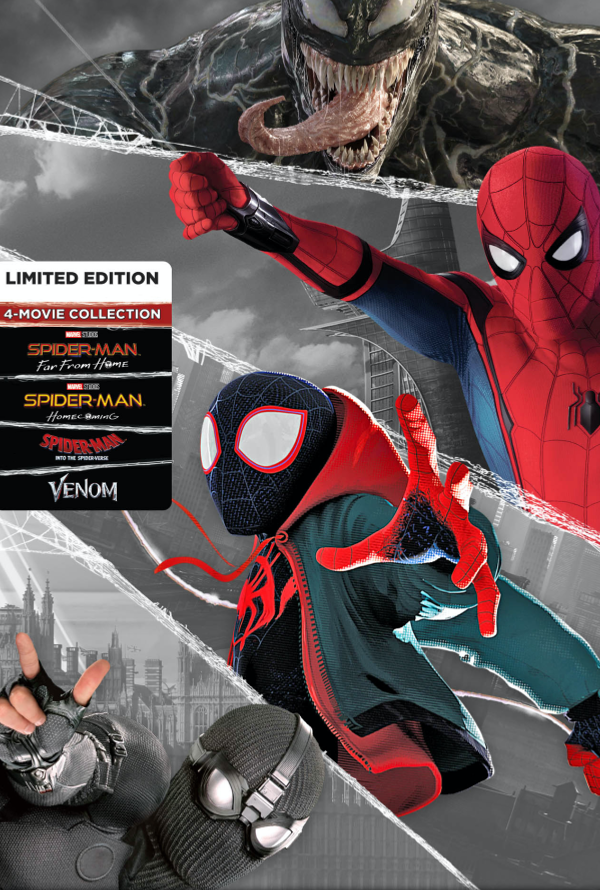 Spider-Man 4-Film Collection MA VUDU HD iTunes HD