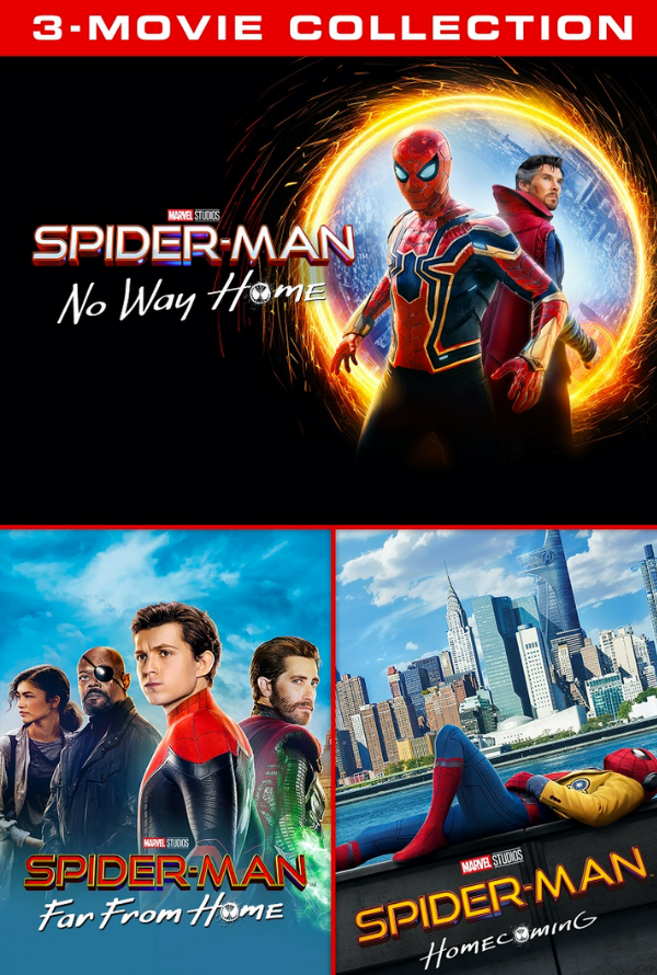 Spider-Man 3-Movie Collection Bundle VUDU HD or iTunes HD via MA