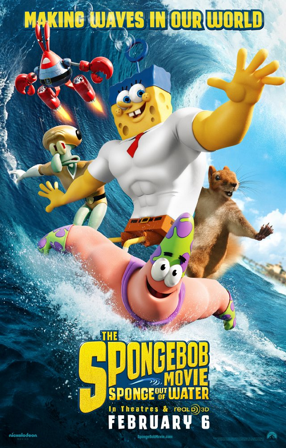 The Spongebob Movie: Sponge Out of Water iTunes HD