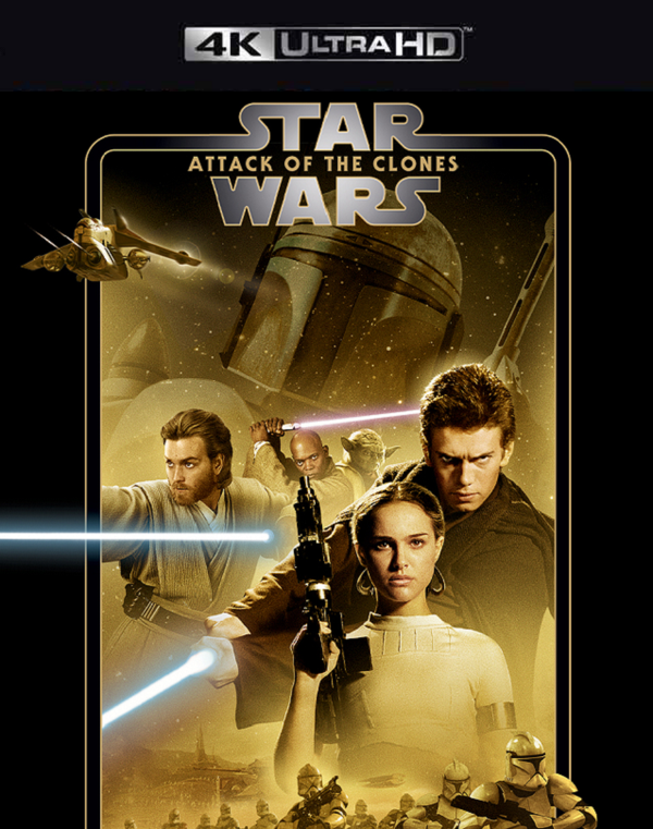 Star Wars Attack of the Clones MA 4K VUDU 4K iTunes 4K