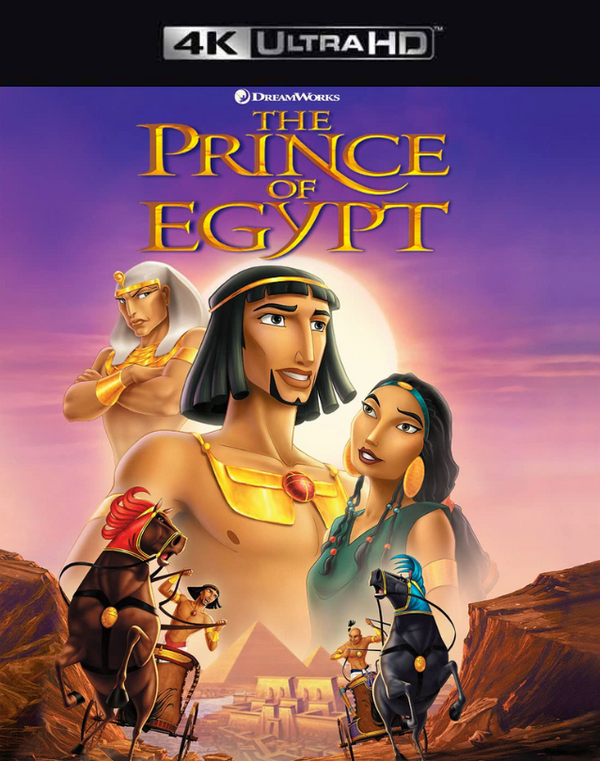 The Prince of Egypt MA 4K VUDU HD iTunes HD