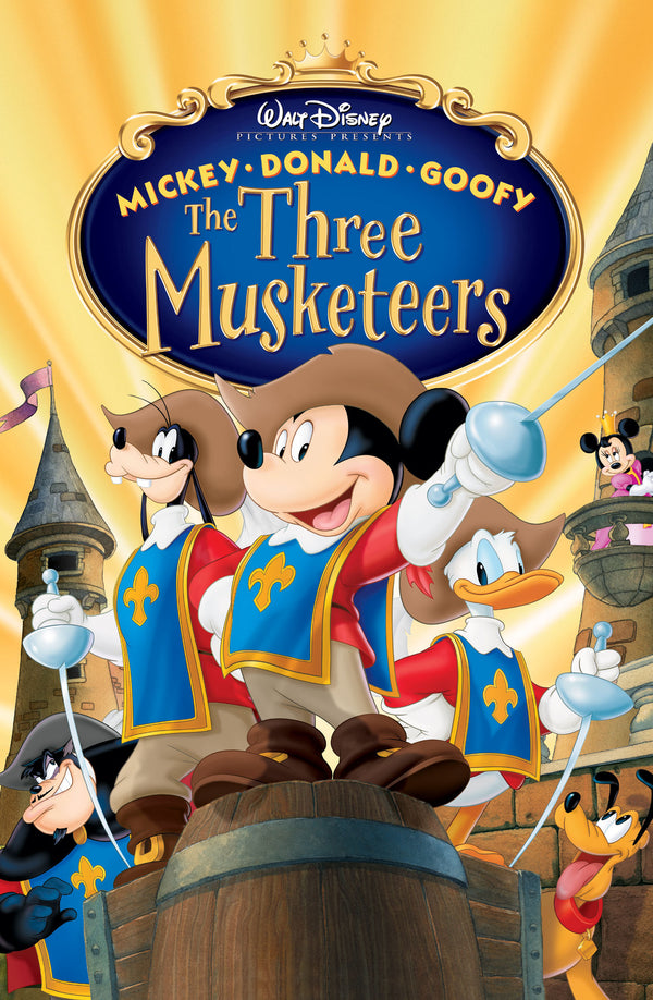 MICKEY DOALD GOOFY The Three Musketeers VUDU HD iTunes HD Movies Anywhere HD