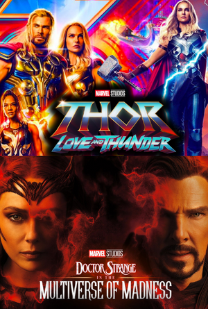 Thor Love and Thunder & Doctor Strange in the Multiverse of Madness Google Play HD (Transfers to MA)