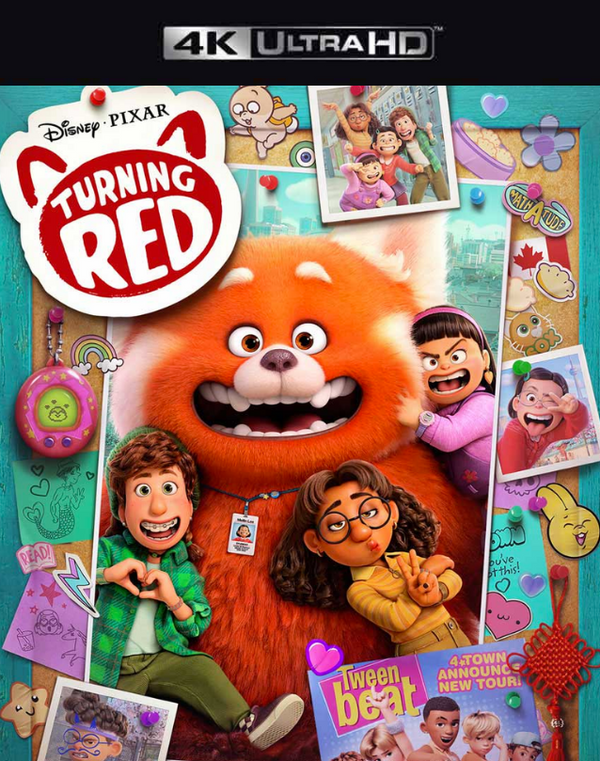 Turning Red VUDU 4K or iTunes 4K via MA
