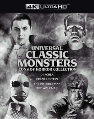 Universal Classic Monsters Icons of Horror Collection VUDU 4K or iTunes 4K via MA
