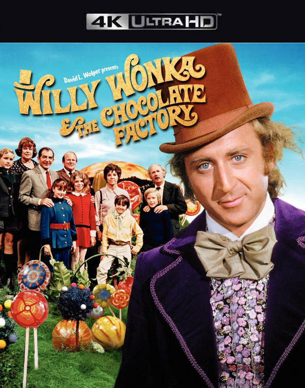 Willy Wonka and the Chocolate Factory VUDU 4K or iTunes 4K via MA