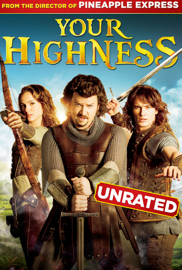 Your Highness Unrated Edition VUDU HD or iTunes HD via MA
