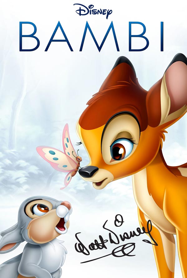 BAMBI GOOGLE PLAY HD (VUDU HD OR ITUNES HD VIA Movies Anywhere)