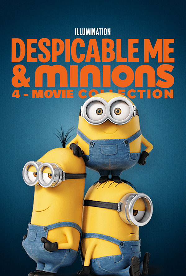 Despicable me 4-Movie Collection VUDU HD